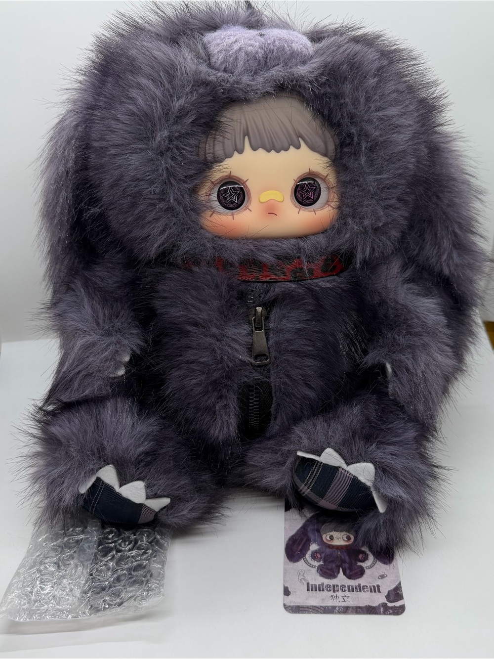 New Maymei Rebel Doll Chain Backpack Confirmed Independent Purple Plush